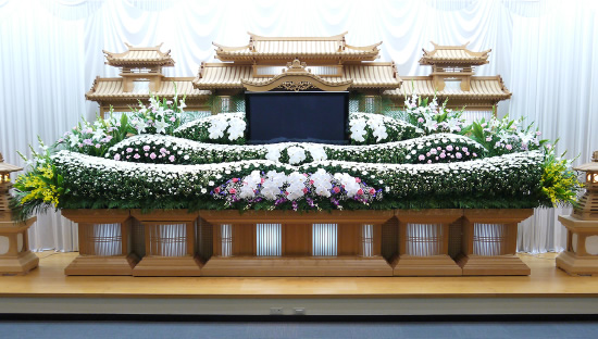 生花祭壇200万円プランイメージ