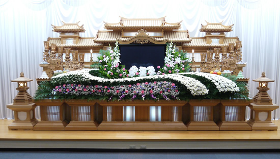 生花祭壇100万円プランイメージ